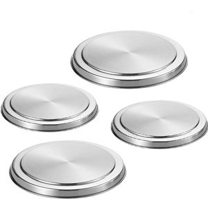 Köksredskapsdelar 4st Rostfritt stål HOB COVERS STOVE PLATE TOPACOCER Protector Kit Set redskap 17 21 cm Kök Tillbehör 221114