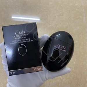 Outros Maquiagem Marca de boa qualidade LE LIFT creme para as mãos 50ml LA CREME MAIN Preto clara de ovo creme para as mãos cuidados com a pele navio grátis Preço mais baixo