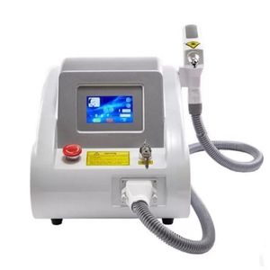 Portable laser tattoo removal machine Q Switched ND YAG 1064nm 532nm 1320nm eyebrow washing beauty equipment with aiming red light