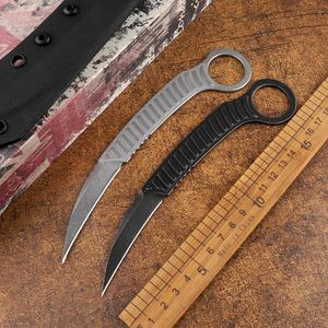 5cr15mov Stahl CS GO Kreatives Mini-Klauenmesser Feste Klinge K-Hülle Karambit Jagd Outdoor Survival Camping Gerades Messer