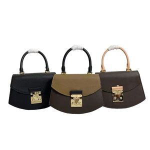 Tilsit Top Handle Handbag Office Style M46548, Brown, One Size
