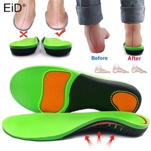 Shoe Parts Accessories EVA Orthopedic Shoes Sole Insoles For feet Arch Foot Pad XO Type Leg Correction Flat Support Sports Insert 221116