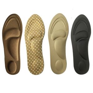 Shoe Parts Accessories 4D Memory Foam Orthopedic Insoles For Shoes Women Men Flat Feet Arch Support Massage Plantar Fasciitis Sports Pad Heel Cushion 221116