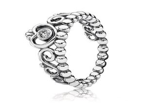 925 Sterling Silver My Princess Stackable Ring Set Originele doos voor Pandora Women Wedding CZ Diamond Crown 18K Rose Gold Rings5981037