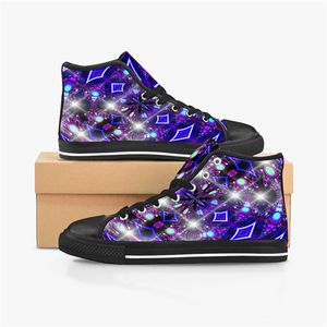 Sneakers Custom Drees Designer Shoessshoes Mężczyźni płócienne Kobiety moda Czarna pomarańczowa średnia krój oddychające trenerzy joggingowe kolorowe62948629