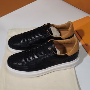 Kvinnor och herres designerskor lyx varumärke platt sneaker par kontrakterad unik design mycket bekväm har storlek kjkkk00002