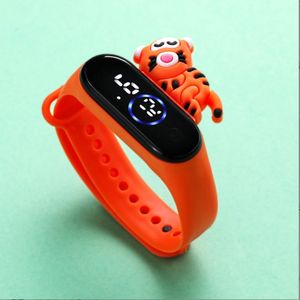 Led Girl Boy Watch Silicone Candy Waterproof Touch Feminin Clock Fashion Digital Animal Cartoon Wristwatches
