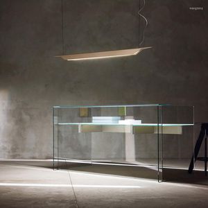 H￤ngslampor restaurang bar bord fast tr￤ enkel personlighet kreativ konst lampa utl￤ndsk l￥ng ljuskrona nordik