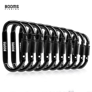 Cords Slings and Webbing Booms Fishing 19Pcs Survival Dring Carabiner Clip Screw Lock Travel Hook Aluminum Aalloy Buckle Karabiner Camp Climb Equipment 221117