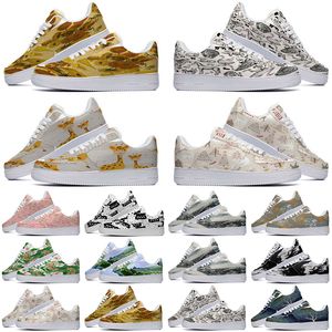 Designer Scarpe personalizzate Scarpe casual Uomo Donna Dipinte a mano Anime Moda Uomo Scarpe da ginnastica Sportive Sneakers Colore85