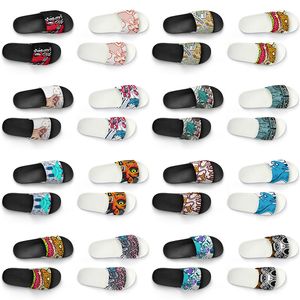 Shoes Men Slippers Women Artoon Custom Animal Design Diy Word Black White Blue Red Mens Trainer 227 810 Wo S s