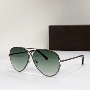 Pilot Sunglasses Sunglass 0488 Green Gradient Women Summer Wrap Sun Glasses Shades outdoor UV400 Eyewear with Box