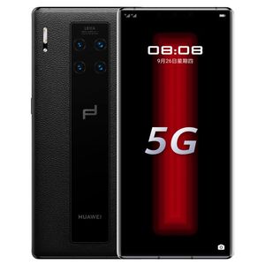 オリジナルHuawei Mate 30 RS Porsche 5G携帯電話12GB RAM 512GB ROM KIRIN 990 40.0MP NFC OTG HARNONYOS 6.53 