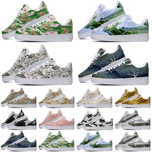 Designer Custom Shoes Casual Shoe Men Women Hand Painted Anime Fashion Mens Trainers Sports Sneakers Color62