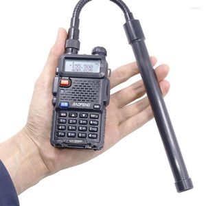 Walkie Talkie Abbree AR-148 GOOSENALK SMA-FEMALE VHF UHF Dual Band Tactical Antenna för Baofeng 888S UV-5R UV-82 UV-9R UV-S9 PLUS WLKIE