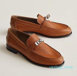 Designerskor Destin Gommino Classics Shoes Loafers Leather Walk Wedding Business Drive Dress Slip On Box Storlek 38-45 222