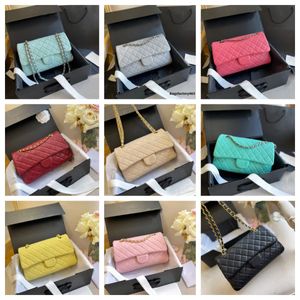 2022SS Womens Classic Designer Shoulder Bag Wallet Fashion Flap Striped Solid Color MultiStyle Genuine Leather Coin Purse Messenger Bag Handbag