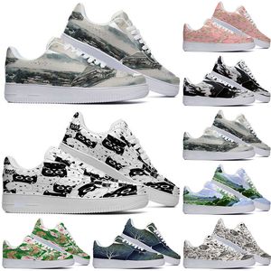 Designer Scarpe personalizzate Scarpe casual Uomo Donna Dipinto a mano Anime Moda Uomo Scarpe da ginnastica Sport Sneakers Color130