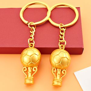 Collectable 2022 World Cup soccer keychain Qatar Football tournament fan supplies charm to give gifts