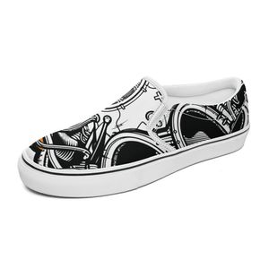 2022 Nya Canvas Skate Shoes Custom Hand-Painted Fashion Trend Avant-Garde Men's and Women's Low-Top Board Shoes T34
