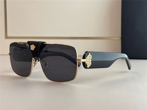 Novos óculos de sol de design de moda 2207Q Pilot Metal Frame Versátil e Popular Style Outdoor UV400 Protection Glasses