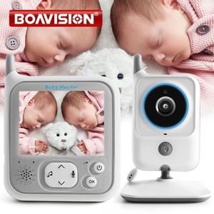 Kamery IP 3,2 -calowe wideo LCD Monitory Baby Monitor Bezprzewodowe Dwukierunkowe Audio Nocna Temperatura Pet Camera Nanny Muzyka VB607 221117