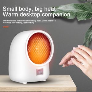 Aquecedores espaciais Mini 400W Electric Fan for Office Desk Simple Home Máquinas de Máquina Doméstica em Inverno frio 221117