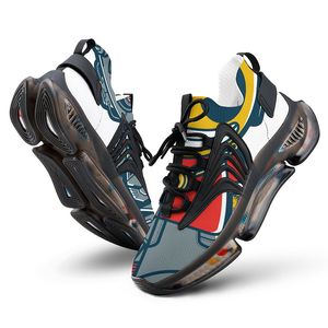 2023 DIY Custom Shoes Classic Shoes принимает настройку УФ-печать дышащие мужские женские высококачественные тренажеры-бега