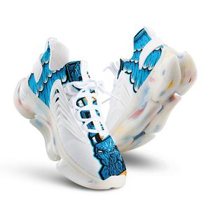 2023 Sapatos clássicos personalizados de DIY aceitam personalização impressão UV Men Breathable Womens Soft Sport Running Sneaker
