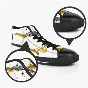 GAI GAI Мужская обувь на заказ Дизайнерские парусиновые женские кроссовки Ручная роспись Модные кроссовки с высоким вырезом