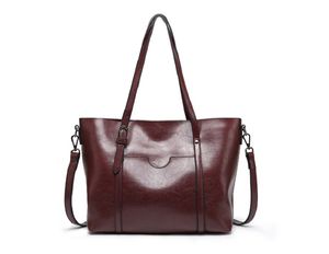 Moda Bolsa de ombro Designer Mulheres grandes sacolas de bolsas européias e americanas Crossbody-Bag Pur bolsa de couro Lady Daily Compras Casos de Mensageiro