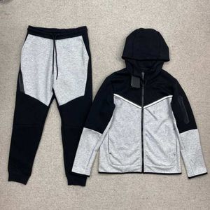 Tech Fleece Hoodies Thick Designer Mens Pants Womens Jackets Tracksuit Men Joggers Trousers Tracksuits Bottoms Techfleece Man Hooded Jacket Coat 184