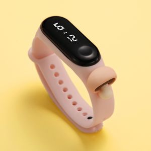 Kinderuhr Junge Mädchen Smart Touch LED Digital Cartoon Obst Tier Kinderuhr Wasserdicht Armband Armbanduhr Geburtstagsgeschenk für Kind