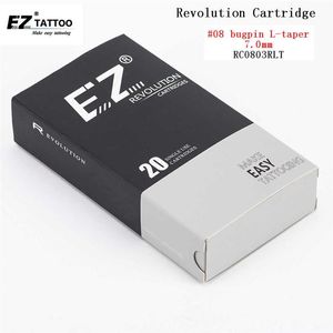 EZ Revolution Cartridge Tattoo Needles Round Liner mm Bugpin Long Taper För maskiner och grepp st C