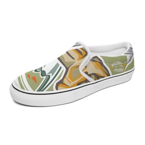 2022 neue Canvas-Skateschuhe, individuelle handbemalte Modetrend-Avantgarde-Low-Top-Boardschuhe für Herren und Damen T42