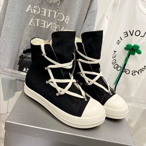 Fashion short black boots classic autumn and winter women's casual wedding motor vehicle canvas booties breathable running shoes size 35-47