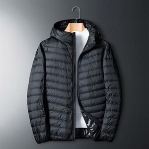 Herren Daunen Parkas Herbst Winter Jacke Weiße Ente Jacken Männer Mit Kapuze Ultra Licht Warme Outwear Mantel Doudoune 221117