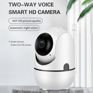 Dome Cameras IP Smart Home WiFi Wireless Surveillance Auto Tracking Night Vision CCTV Security Baby Monitor Mini Cam US Plug 221117