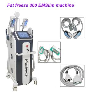 2 in 1 EMS Shape Body Lifting Glutei Costruire muscoli Emslim HIEMT Cryo Dimagrante Sciogliere il grasso Macchina per criolipolisi