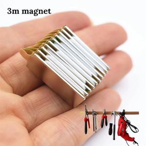 20pcs N52 Neodymium magnet with 3M glue small block super strong Permanent magnetic adhesive tape Bar Cuboid circle201I
