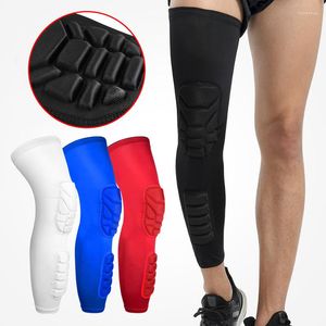 Knee Pads Calf Padded Pack Compression Leg Sleeve Thigh Sports Protective Gear Shin Brace Support For Football Basketball Volleybal