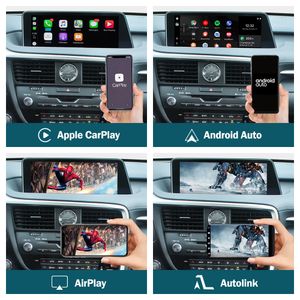 CarPlay sem fio para Lexus RX 2016-2019 com Android Auto Mirror Link AirPlay Car Play Functions280f