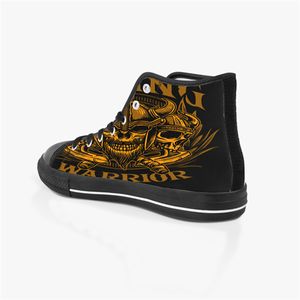 Men Custom Buty Designer Canvas Women Sneakers Ręcznie Malowany moda Wysokie Cut Multi trenerzy