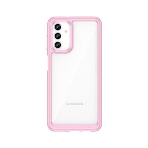 حالات الأكريليك لـ Samsung A05 A25 A24 A34 A14 S23 Fe S22 A04S A13 A33 A53 M13 A73 Ultra Plus 4G 5G 5G Shockproof Phone Case