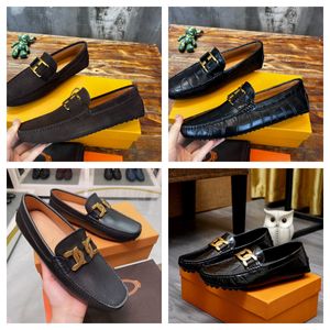 Tod Loafer in Leather City Gommino Sürüş Ayakkabıları T Zamansız Loafer'lar Tasarımcı Erkekler Moda Elbise Derby Ayakkabı Boyutu 38-46