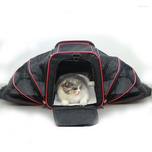 Hundbilstol täcker flygbolag handväskor fällbara bärare föremål modebälte saker resväska bur accesorios perro leveranser