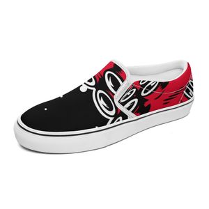 2022 neue Canvas-Skateschuhe, individuelle handbemalte Modetrend-Avantgarde-Low-Top-Boardschuhe für Herren und Damen T45