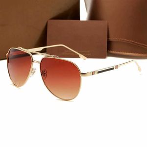 2023 Qualität Top Sonnenbrille Männer Frauen Klassische Designer Sonnenbrille Aviator Modell Polarisierte Linsen Anti-UV Geeignet Mode Strand Drives