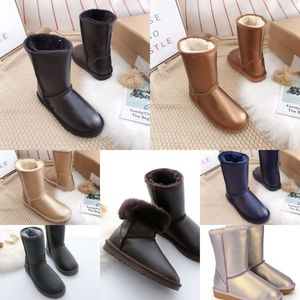 Kids Girl Boots Australia Classic Baby Buty Designer Winter GS Snow But 2022 WGGS Kid Młodzieżowy But Toddler Uggi Mini buty