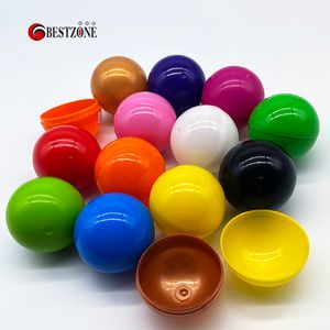 Party Balloons 100Pcs/Lot Diameter 50MM 2 Inch Round Plastic PP Toy Capsules Empty Surprise Ball Can Open Children Kid For Vending Machine 221117